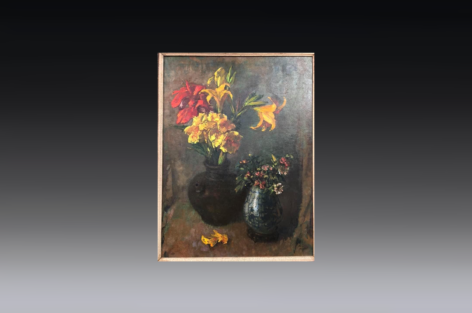 OIL PAINTING ON CANVAS〝STILL OBJECTS〞 - Collectors’ Association (Singapore)